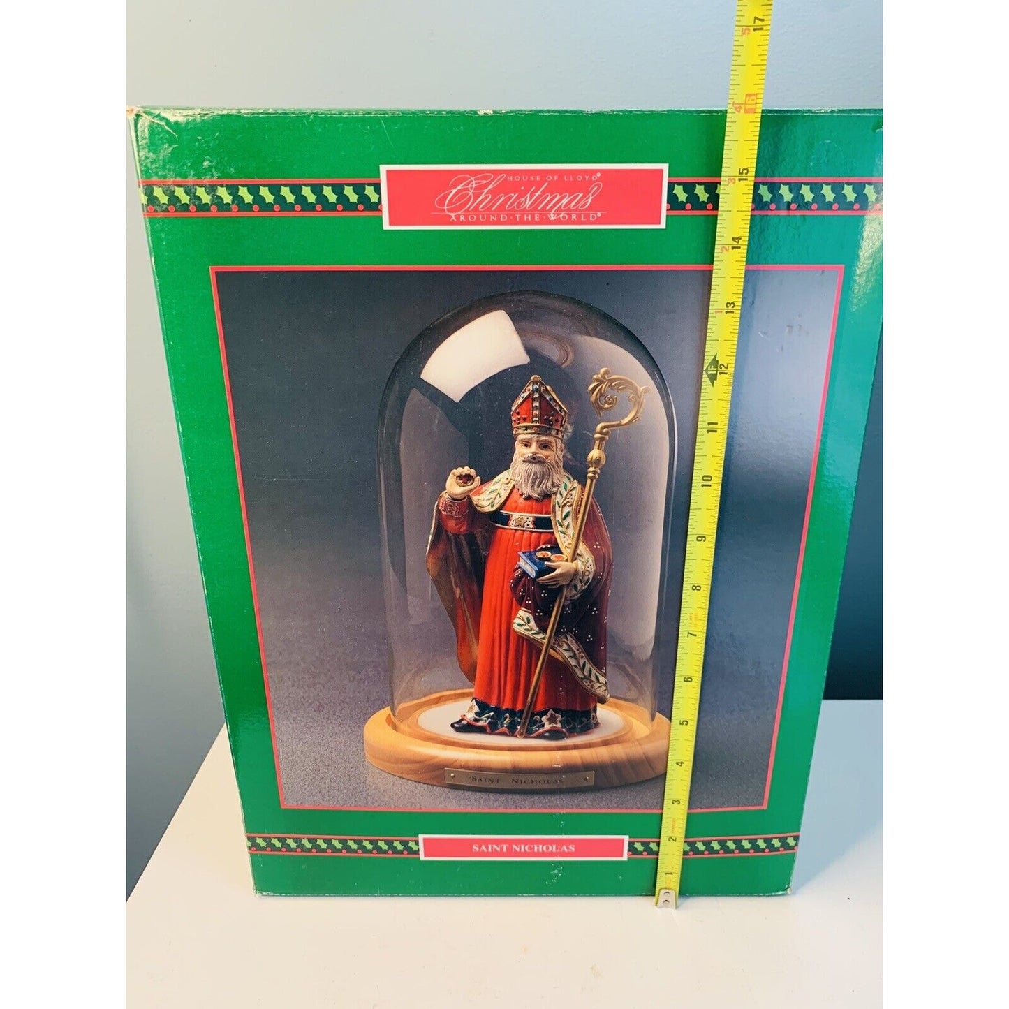 NIB 1994 House of Lloyd Saint Nicholas Christmas Around the World Lighted New