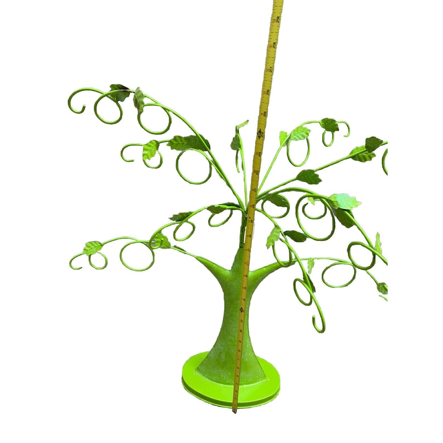 Lime Green Metal Tree Branches for Displaying Money Gift Cards Ornaments Fall