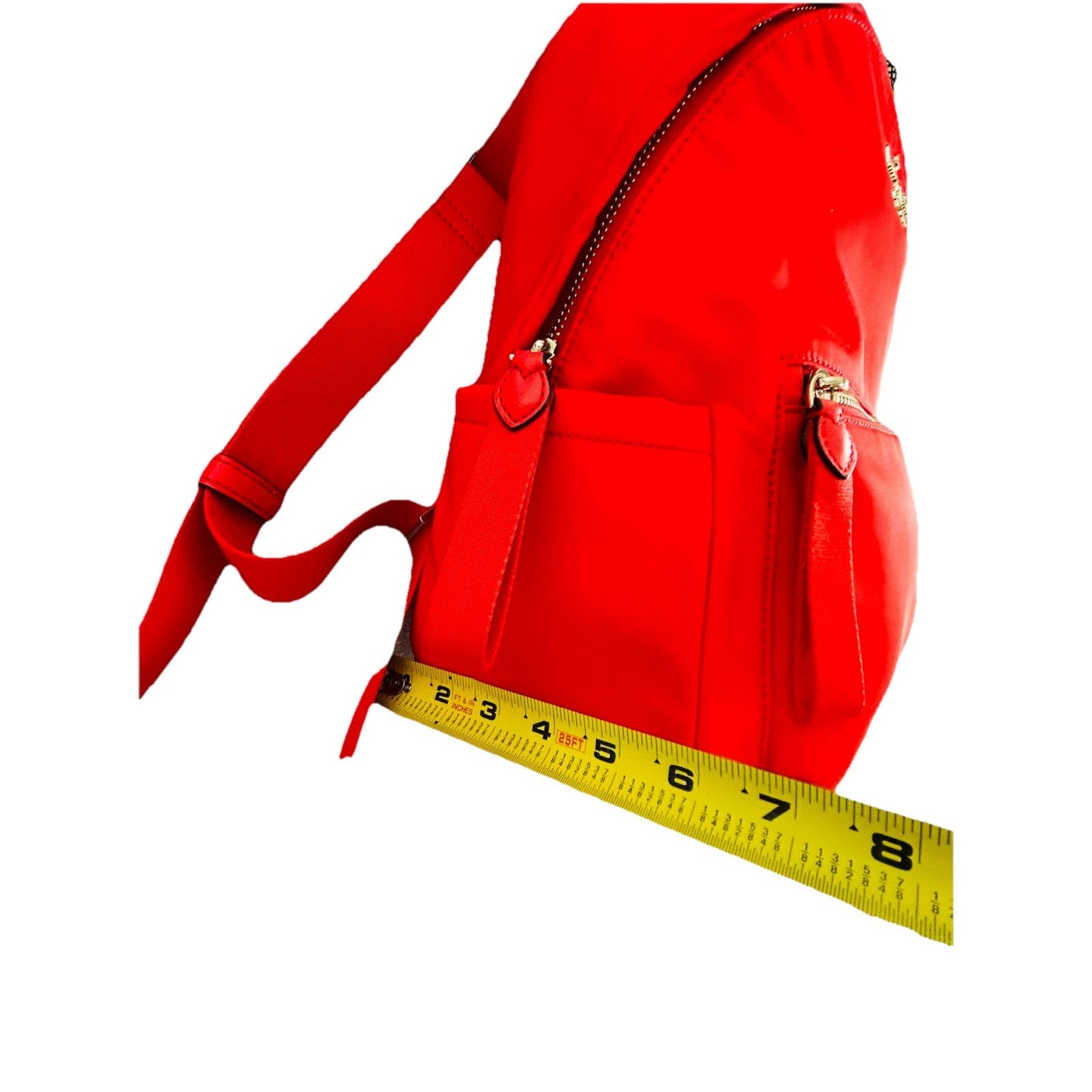 NWOT Kate Spade New York Red Chelsea Nylon Backpack Medium Adjustable Straps