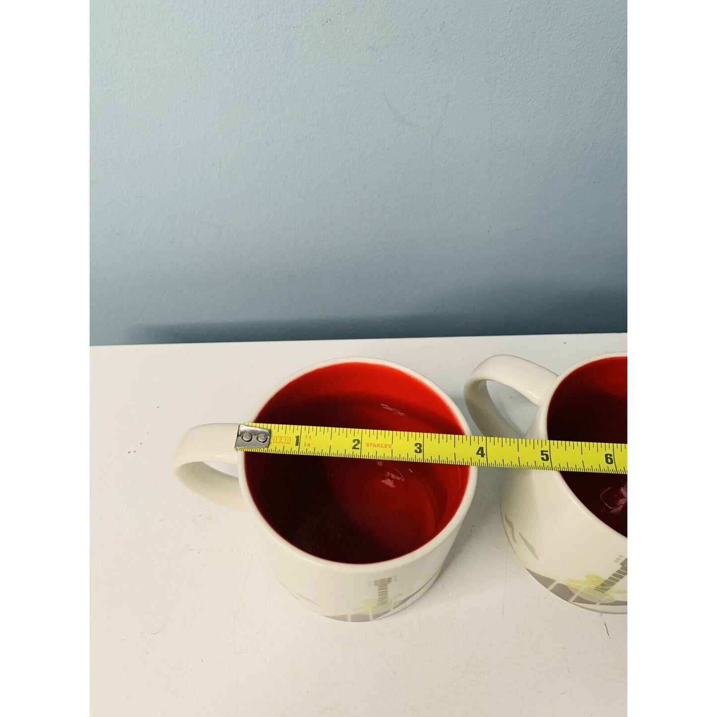 2 Starbucks Ohio Coffee Cup Mug “You Are Here Collection” YAH 14 Oz Mug 2013