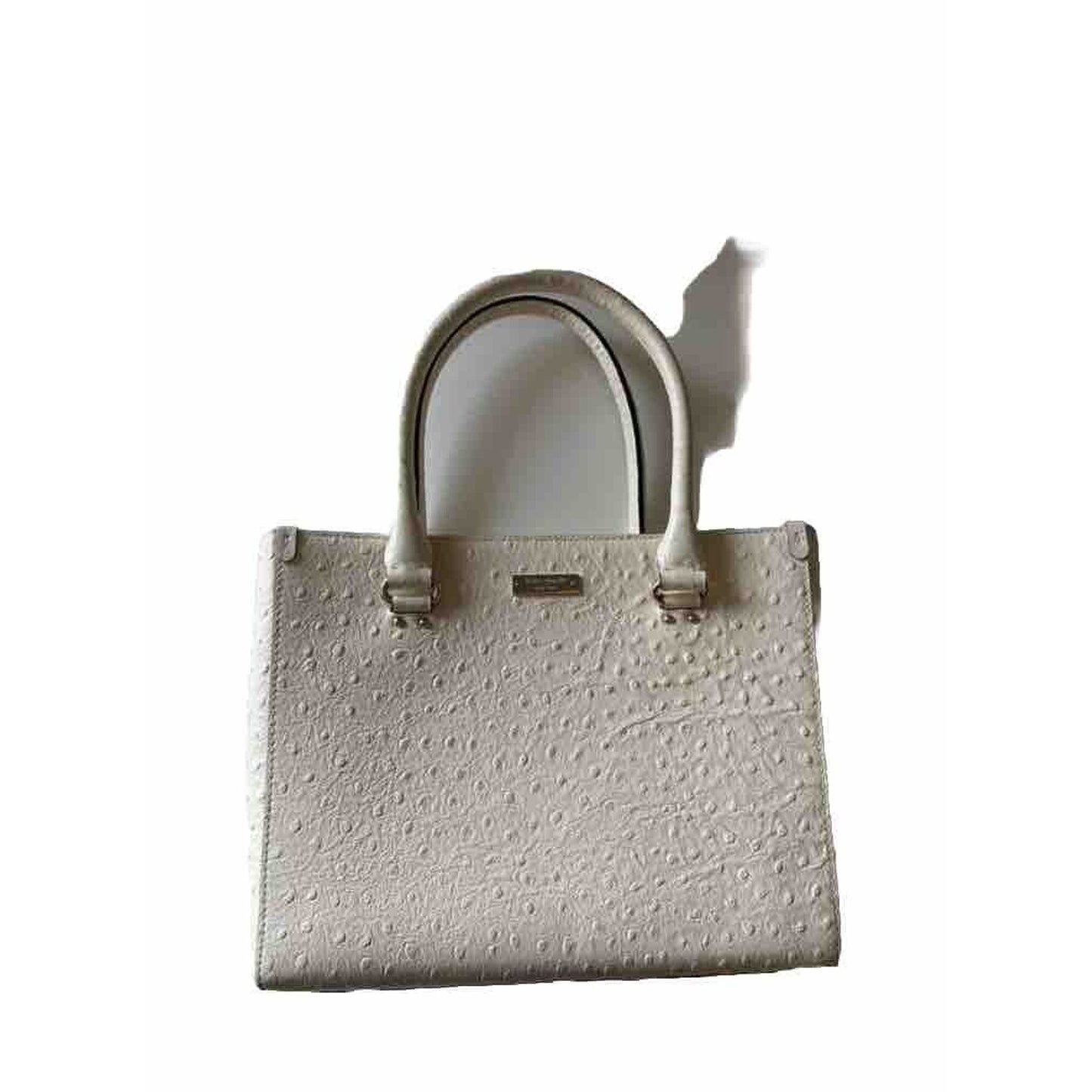 Kate Spade Wellesley Quinn Ostrich Head In The Sand Leather Embossed Purse