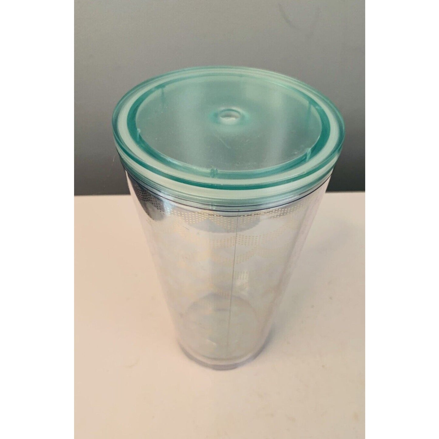 New Starbucks Acrylic Iridescent Mermaid Scales Cold Cup Tumbler 16 oz No Straw