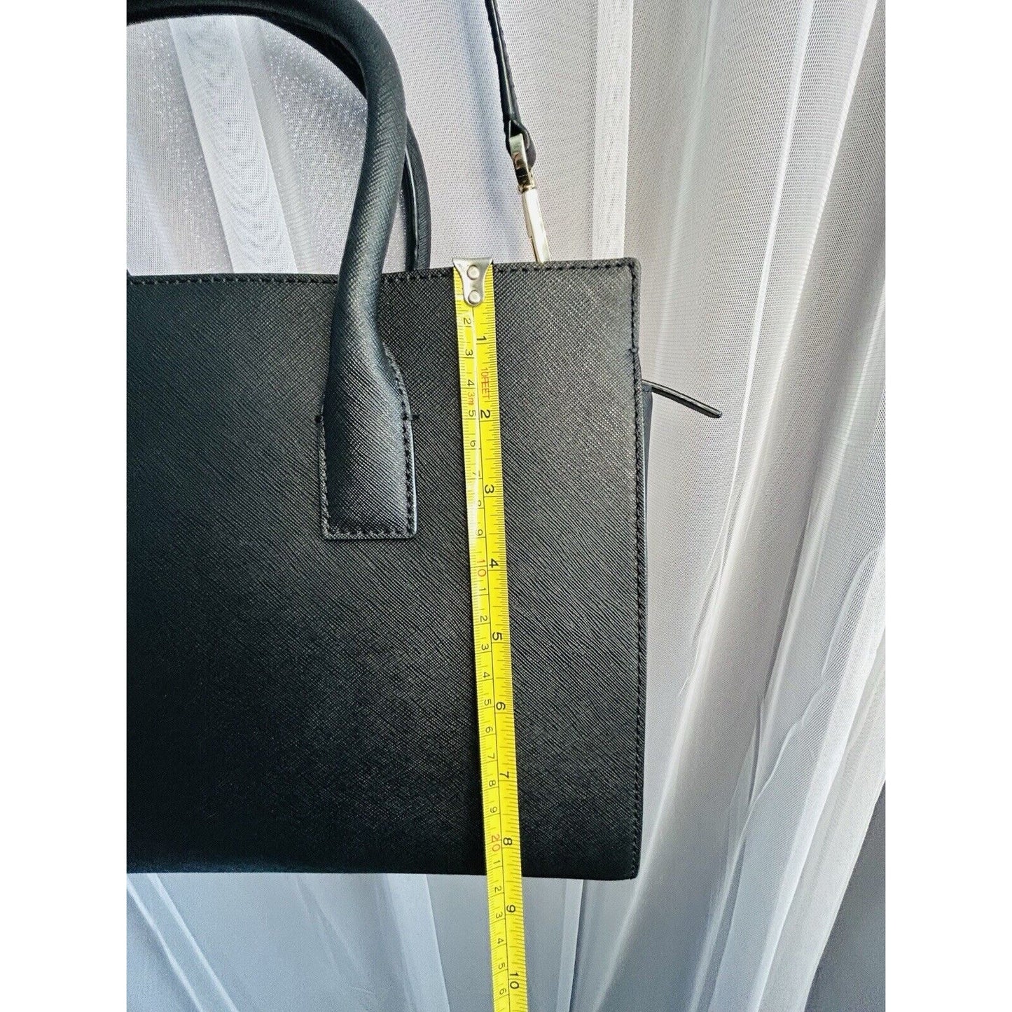 Kate Spade Cameron Street Candace Black Purse Bag Crossbody Satchel Top Handle