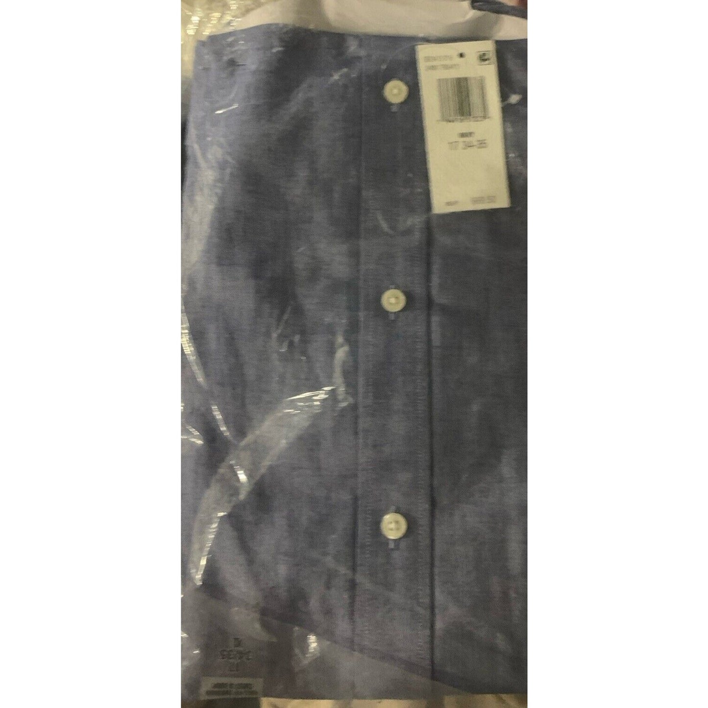 NWT Tommy Hilfiger Men’s XL Regular Fit Long Sleeve Shirt (17 34/35) MSRP $70