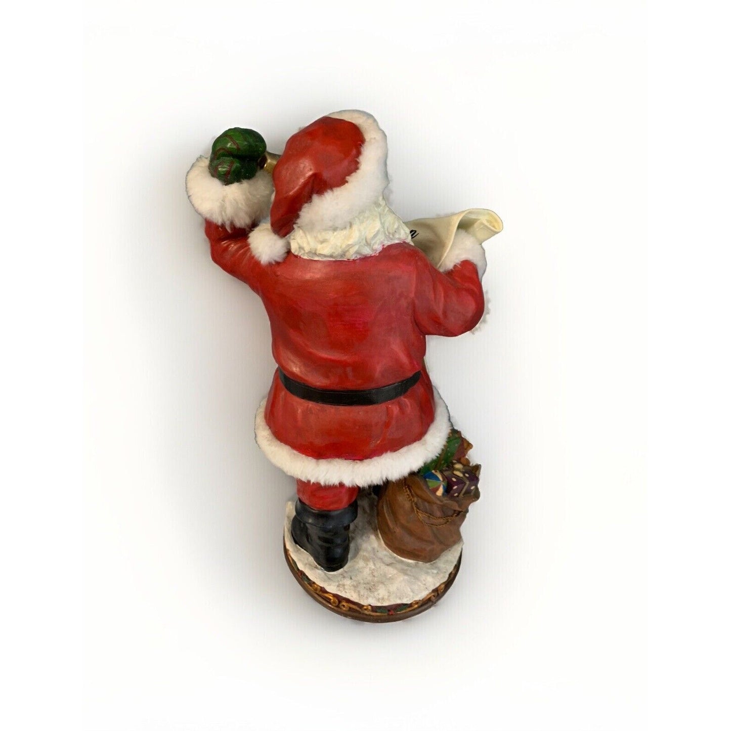 18" Tall Santa Clause Figurine Naughty & Nice List Christmas Holiday Decor