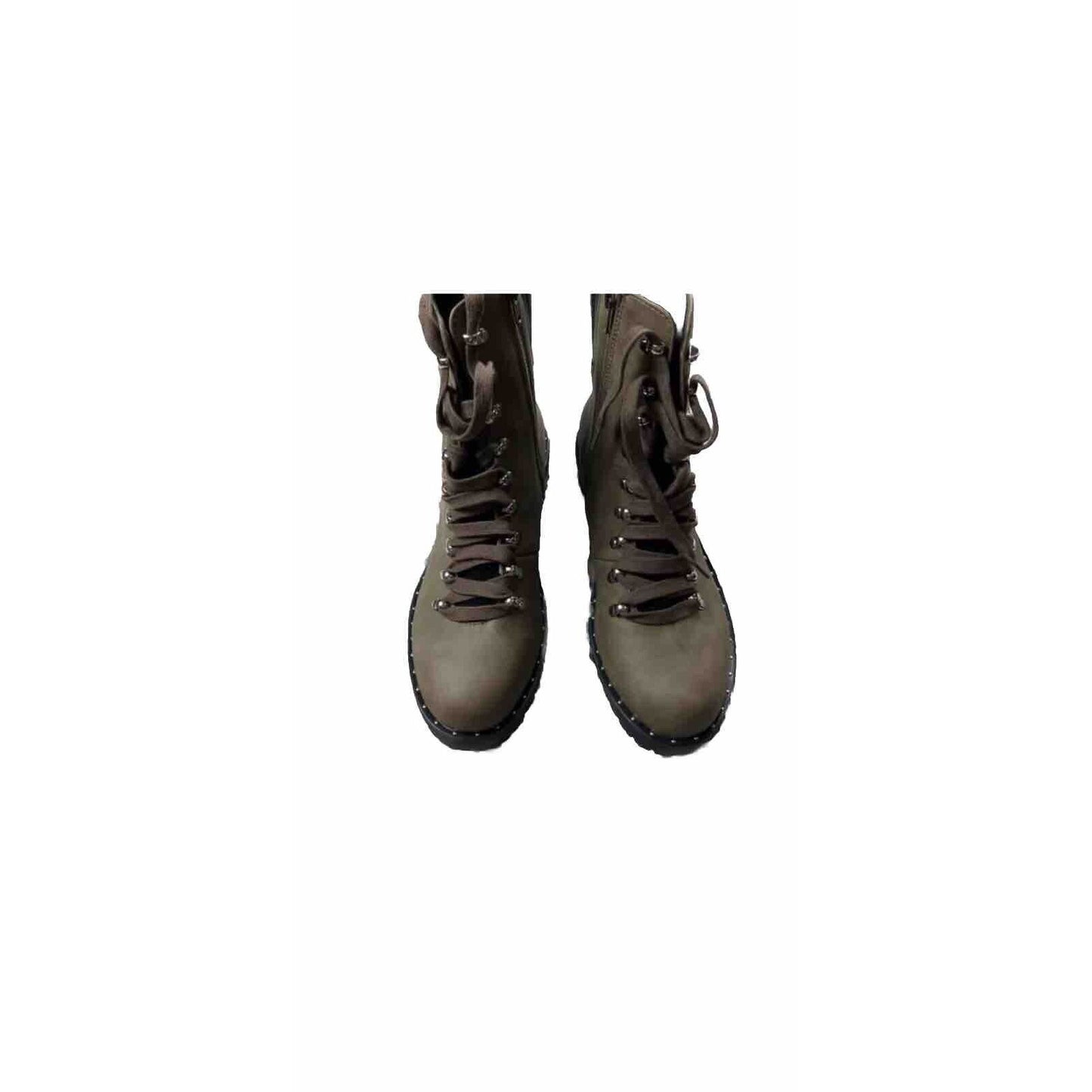 NIB Dolce Vita Oderra Boots Women’s Size 9 Green New In Box Lace Up Combat Style