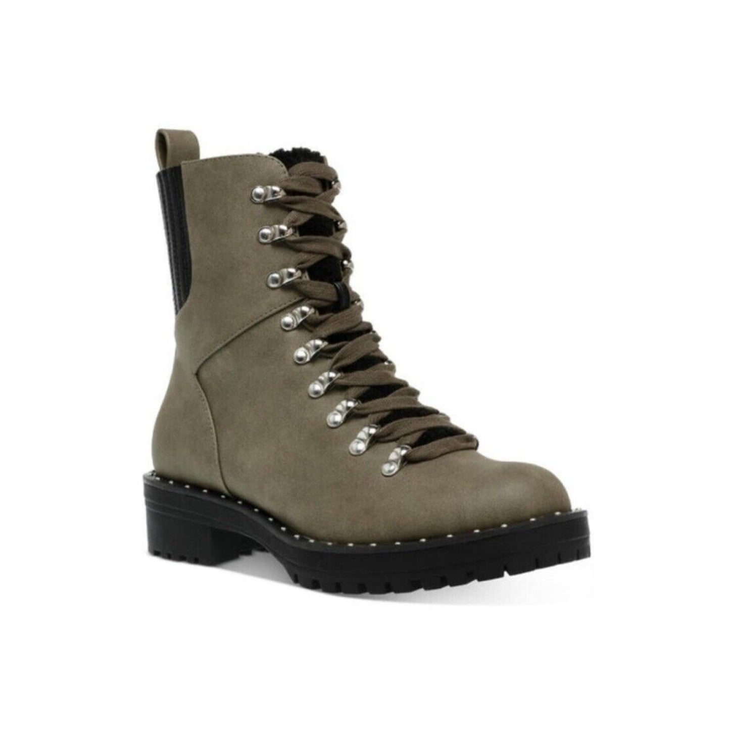 NIB Dolce Vita Oderra Boots Women’s Size 9 Green New In Box Lace Up Combat Style