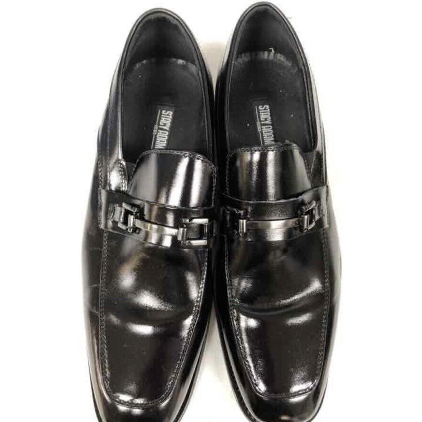 Stacy Adams Bit Slip On Men’s Loafers Dress Shoes Black Size 9 Style 20133