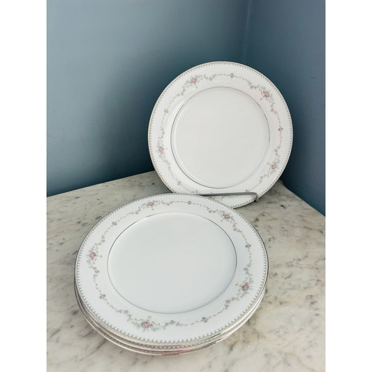 Mint Noritake Fairmont 6102 Dinner Plates 10 1/2" Discontinued Vintage Retired