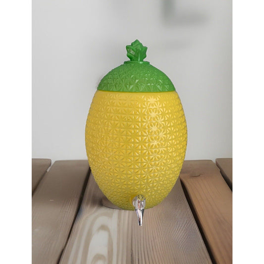 Two’s Company Pineapple Glass Beverage Dispenser