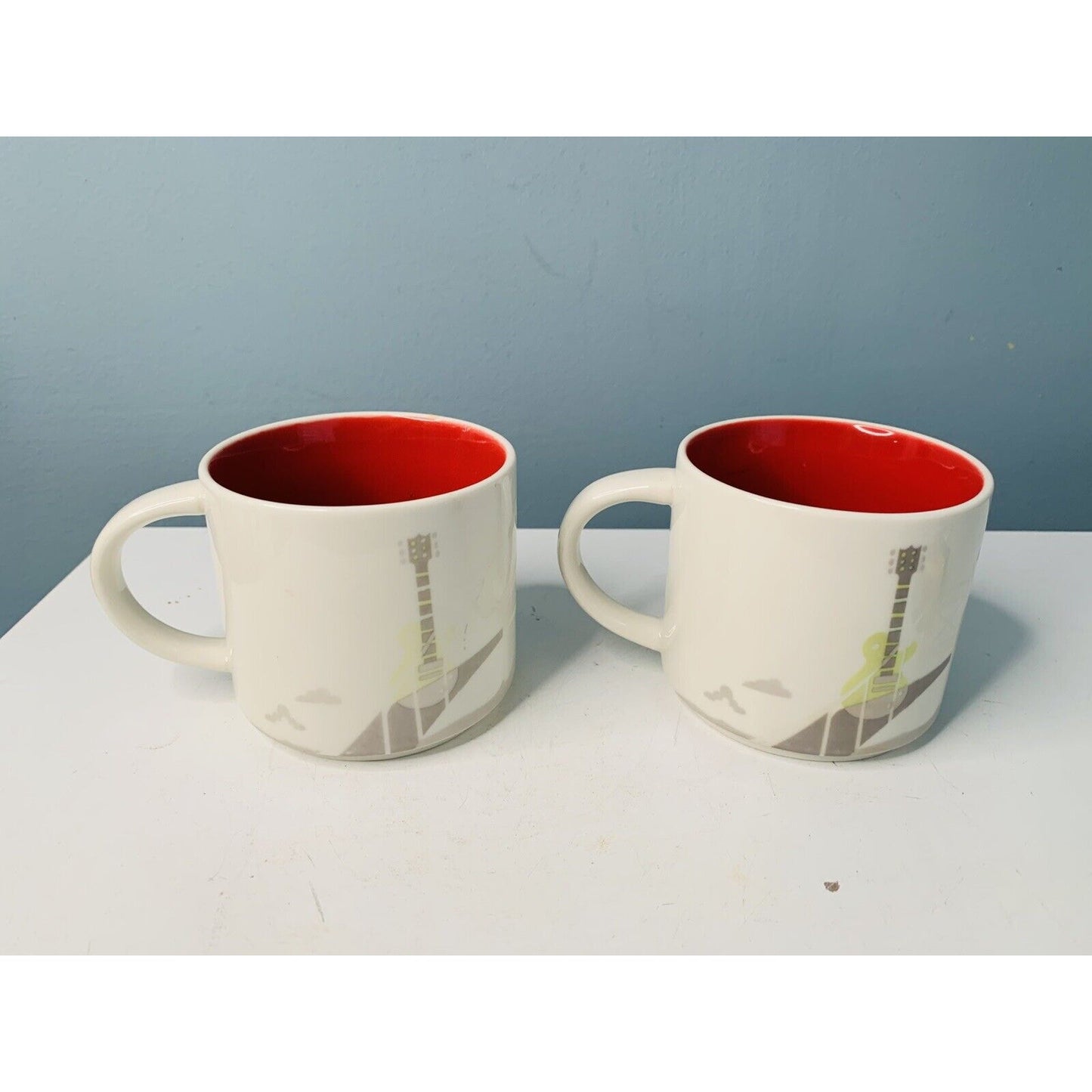 2 Starbucks Ohio Coffee Cup Mug “You Are Here Collection” YAH 14 Oz Mug 2013