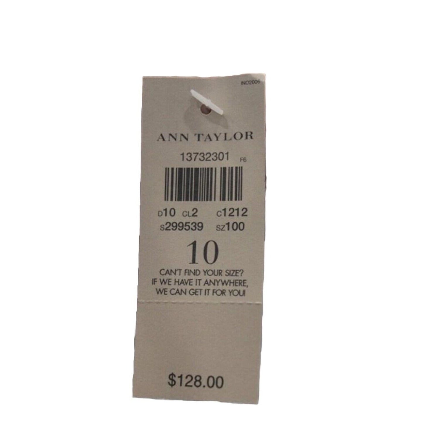 Ann Taylor NWT Dress Navy/White Stripe Sheath Square Neck Cap Sleeve Size 10