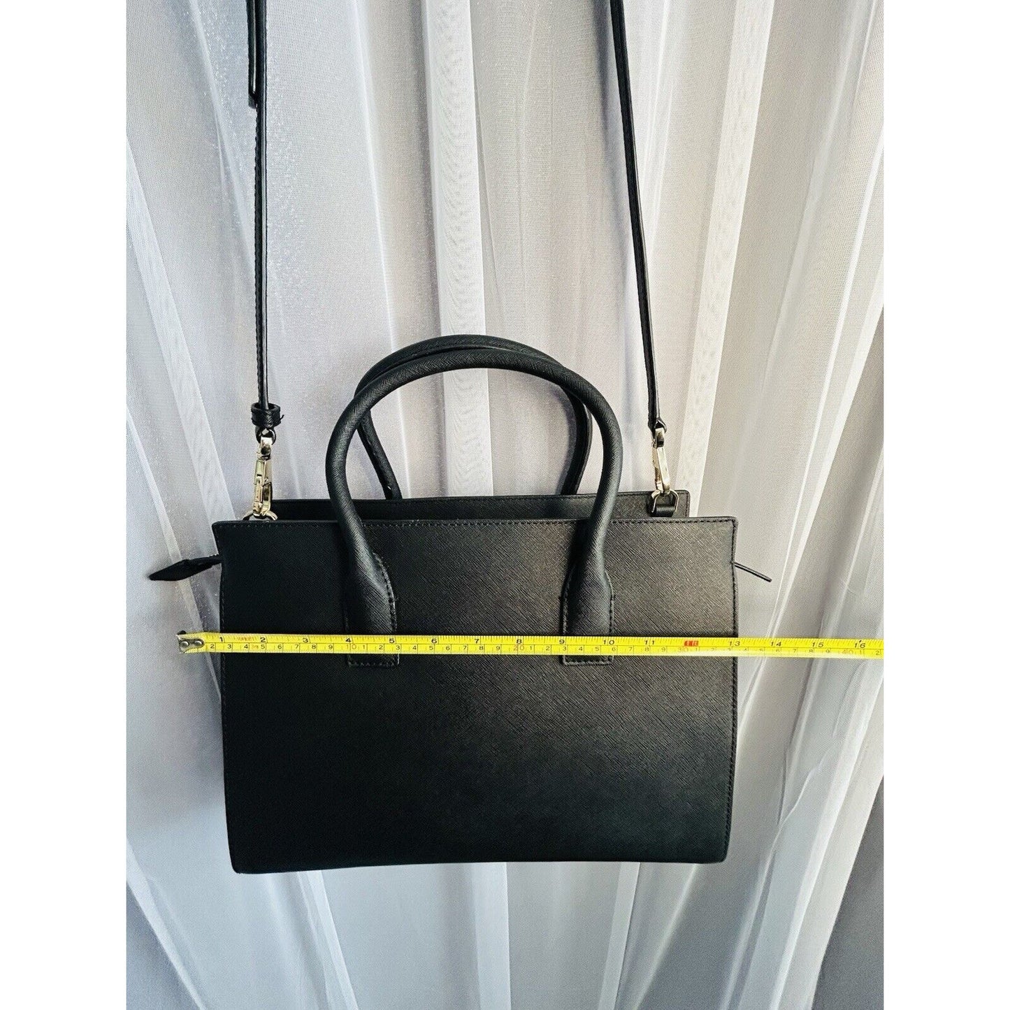 Kate Spade Cameron Street Candace Black Purse Bag Crossbody Satchel Top Handle