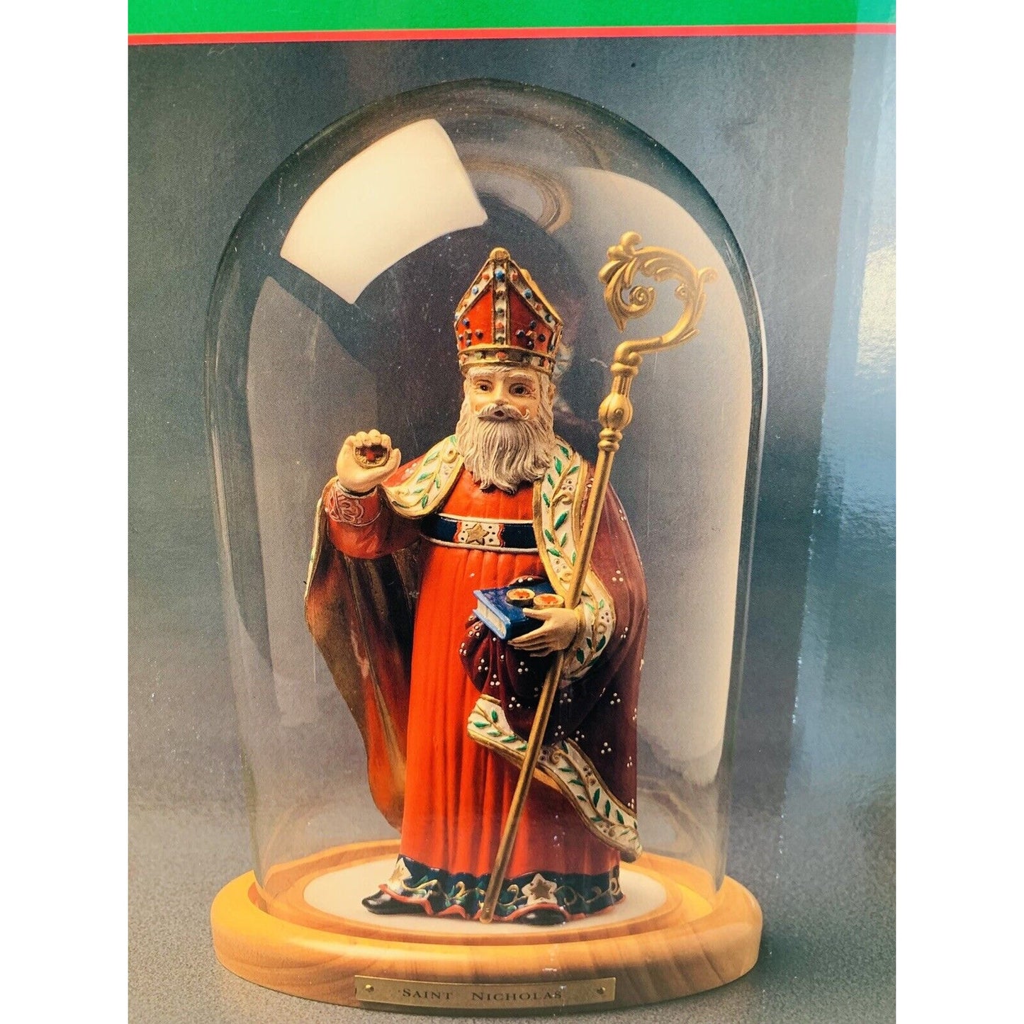 NIB 1994 House of Lloyd Saint Nicholas Christmas Around the World Lighted New