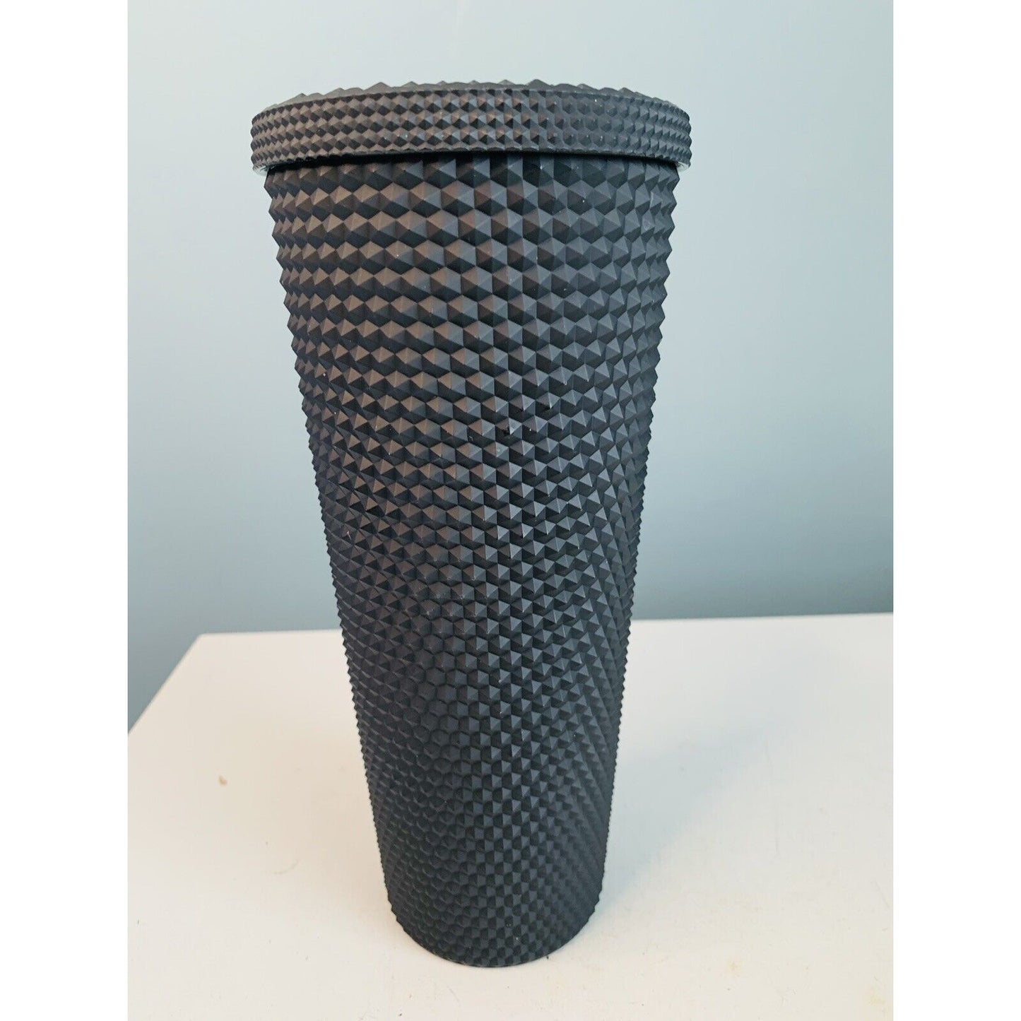 NWOT Starbucks Black Matte Studded 24oz Tumbler Limited Edition Mermaid No Straw